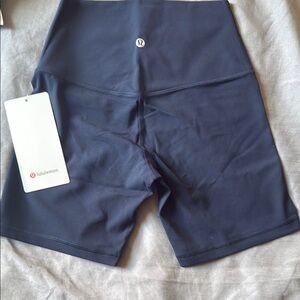 Lululemon 6” Align Bike Shorts true navy
